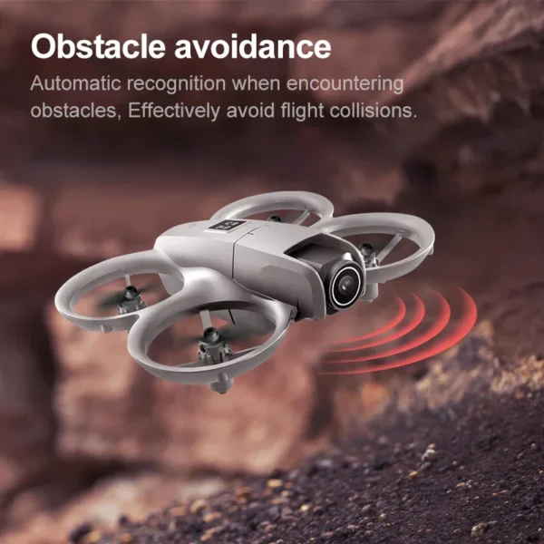 2025 NEW GT3 Mini RC Equipped With LED Lights Drone HD Dual Camera 360-Degree Flip Intelligent Obstacle Avoidance Quadcopter Toy - Image 6