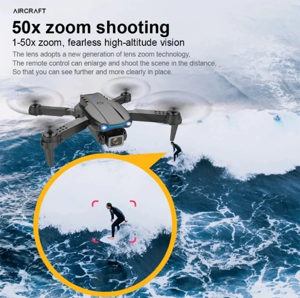 KBDFA E99Pro Drone HD Professional 4k drone Dual Camera WIFI fpv Aircraft Quadcopte Obstacle Avoidance Aerial Photography Drone - Image 4