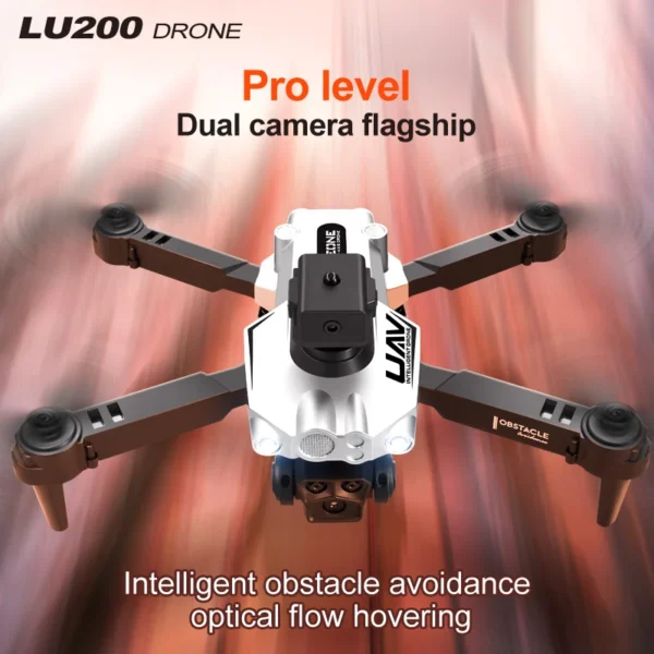 KBDFA 2025 LU200 Drone 8K 5G GPS Professional HD Aerial Photography Triple-Camera WIFI Obstacle Avoidance Drone 10000M - Image 3